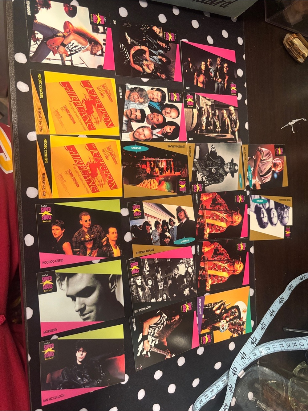 Assorted Music Trading Cards Lot - Multi Color